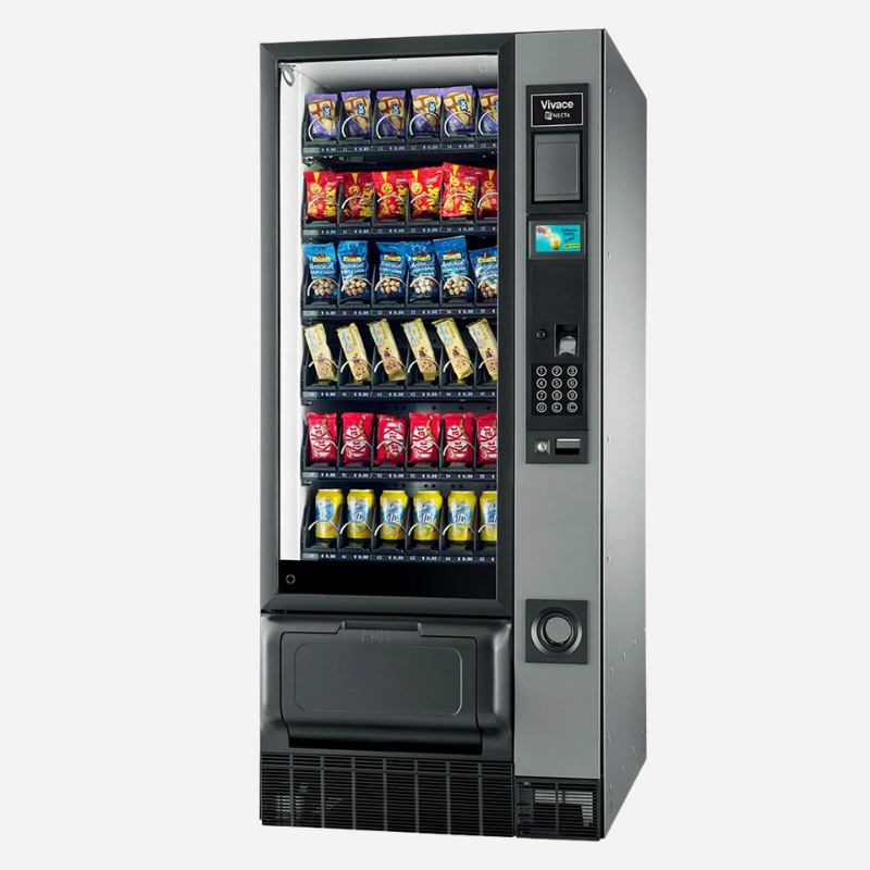 Evoca Necta Vivace ETL Snack 6-27 Vending Machine